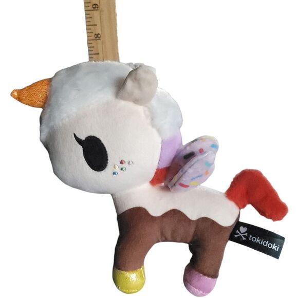 Tokidoki Unicorn series 5 Sundae plush unicorn toy wings are sparkles - Picture 6 of 11